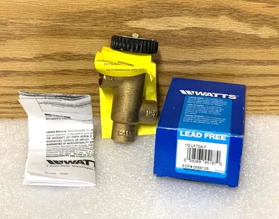 WATTS 0559129 1/2″ SWEAT LEADFREE HOT WATER EXTENDER TEMPERING VALVE 1/2-LF70A-F - Image 1 of 4