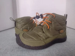 KEEN Boots Little Kids Grade School Howser II Waterproof Chukka Size 10 - Picture 1 of 8
