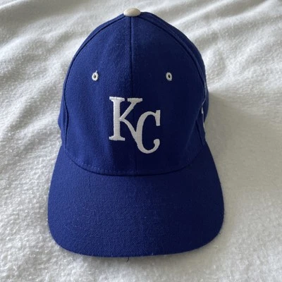 Kansas City Royals Vintage 6 5/8-7 1/8 Starter Starfit Hat Cap Fitted Y2K Blue  - Image 1 of 4
