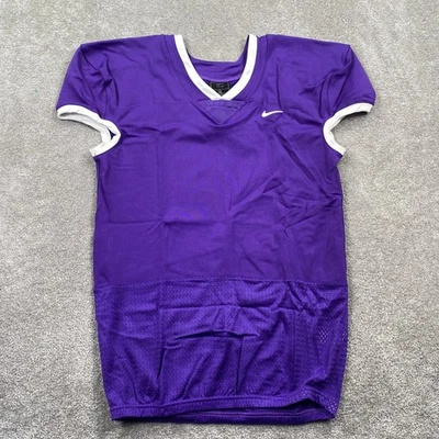 Nike Mens Football Practice Jersey Purple White Extra Large XL Ftbll AO4800-546 - Image 1 of 4