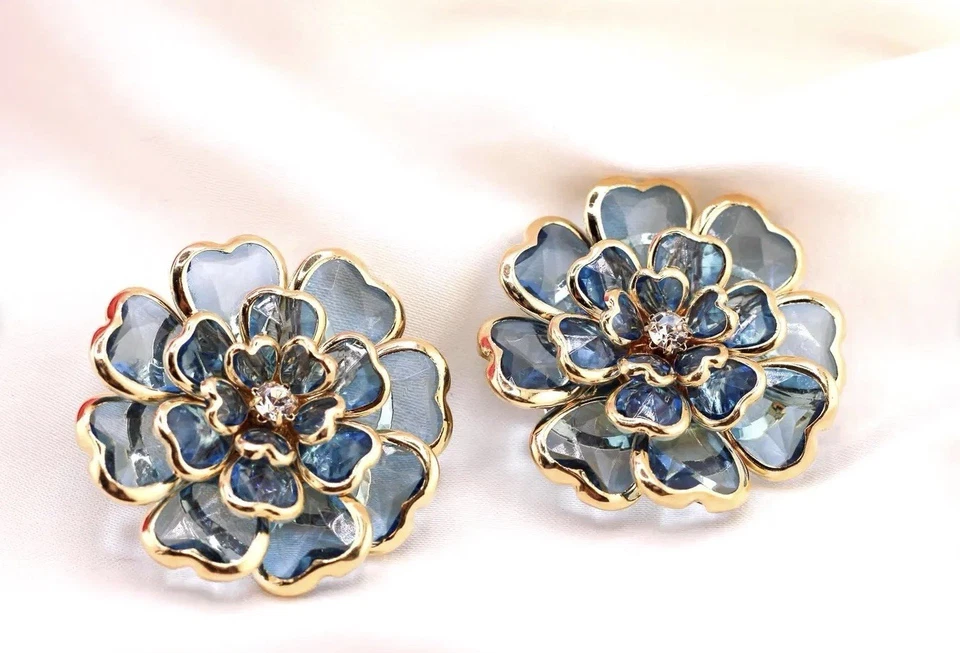 Floral Button Covers Set of 2 - Image 1 of 2