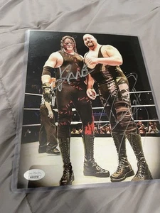 WWE Kane And Big Show Autographed 8 X 10 Picture - Imagen 1 de 8