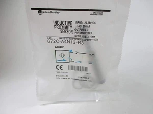 Sensor de proximidad inductivo 872CA4N12R3 para Allen-Bradley 872C-A4N12-R3 nuevo - Imagen 1 de 3