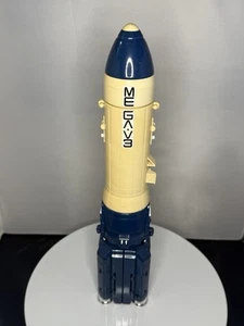 Vintage 1998 MMPR Power Rangers in Space Mega Voyager V3 ROCKET 100% Complete - Picture 1 of 8