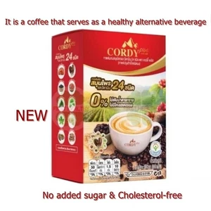 1 caja CORDY Plus café saludable sin azúcar + colesterol más 24 hierbas y vitaminas - Imagen 1 de 17