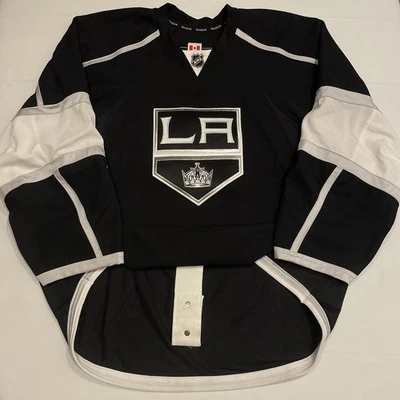 Reebok Edge 2.0 Authentic Los Angeles Kings NHL Hockey Jersey LA Black Home 56 - Image 1 of 4