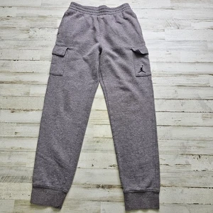 Nike Air Jordan Cargo Sweatpants YOUTH Boys LG - Gray Casual Sweats - Picture 1 of 6