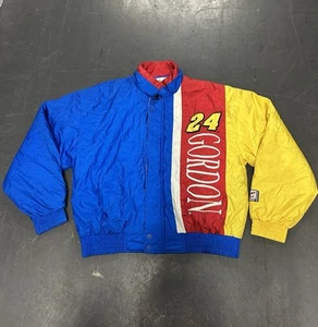 Vintage Chase Authenics Mens Jeff Gordon #24 Racing Jacket Size XL DuPont Racing - Picture 1 of 6