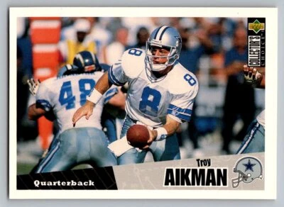 1996 Collector's Choice #295 Troy Aikman - Image 1 of 2