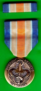 US INHERENT RESOLVE CAMPAIGN MEDAL with Service Ribbon - Picture 1 of 2
