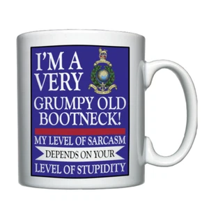 Royal Marines grumpy old veteran, Bootneck, personalised mug - Picture 1 of 1
