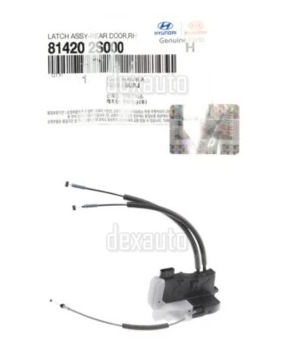 Door Lock Actuator Rear Right 814202S000 for Hyundai Tucson 2011-2015 - Image 1 of 4