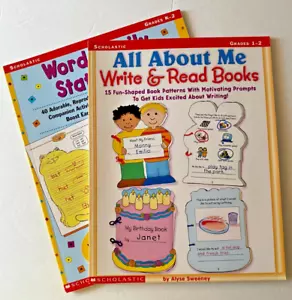 Scholastic Workbooks: Grades K-2 All About Me and Word Family Stationery - Imagen 1 de 5