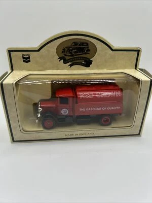 Lledo Chevron Red Crown Gasoline 1934 Mack Tanker Diecast New Vintage Retro - Image 1 of 4