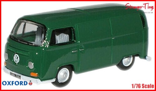 VANS Oxford Diecast VW T2 Van Peru Green OXF 76VW001