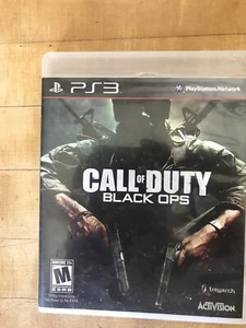 Call Of Duty Black Ops PS3 Activision Mature Great Condition - Picture 1 of 3