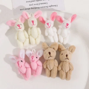 8 Piezas Casa de Muñecas 1:12 Miniatura Peluche Conejo Conejo Peluche Juguetes Accesorios - Imagen 1 de 6
