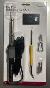 RadioShack 5-Piece Soldering Tool Set 64-2802B RadioShack New - Picture 1 of 3