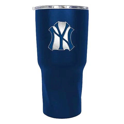 New York Yankee's Twist Tumbler 30 oz Vacuum Insulated Beverage Cup Cover