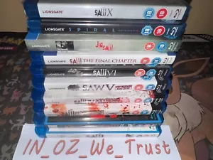 Saw 1-X Legacy Collection Inc Spiral & Jigsaw (Blu-ray, 2023, 10 Disc Box Set) - Imagen 1 de 11