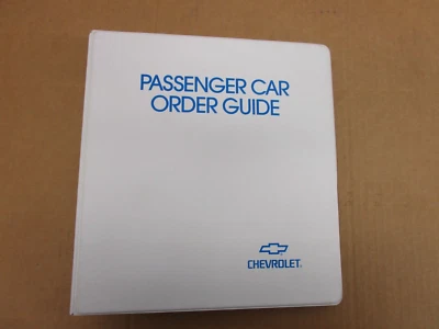 2000 Chevrolet дилер альбом автомобиля заказ руководство книга Corvette Monte Carlo Camaro - Изображение 1 из 4