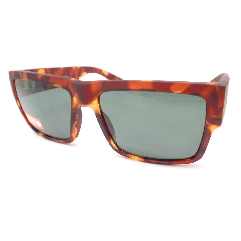Óculos de Sol Spy Optics Cyrus Matte Camo Tort Happy Cinza Verde Novo Autêntico - Imagem 1 de 4