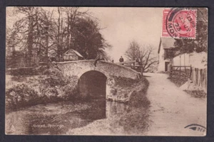 Wales Monmouthshire Newport ALLT-YR-YN Alltyryn canal bridge used 1923 postcard - Picture 1 of 2