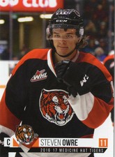 2016/17 Medicine Hat Tigers - STEVEN OWRE [Pioneers Voralberg] ECHL