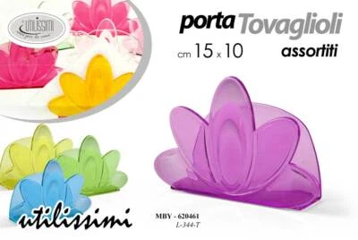 PORTATOVAGLIOLI TAVOLA 24 PEZZI CASA PIZZERIA RISTORANTE PUB BAR GEO COLOR 15*10 - Immagine 1 di 4