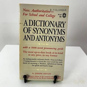 A Dictionary of Synonyms and Antonyms with 5000 Words - Imagen 1 de 4