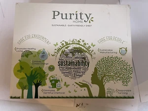 Purity Home Bio-Baumwolle komplettes Lakenset/dunkelgrau 11-31820 Shirley 300 Fäden - Bild 1 von 6