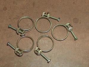 Fascette stringitubo a doppio filo 25-30mm in acciaio tropicalizzato 10 pezzi - Foto 1 di 1