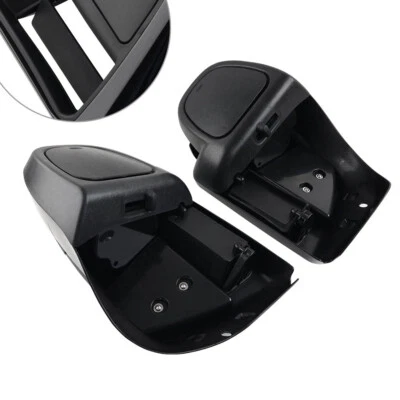 Lower Vented Leg Fairing 2pcs For Harley Davidson Touring Model 2014+ Black Foto 1 de 4