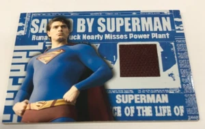 2006 SUPERMAN RETURNS TRADING CARD COSTUME CARD SUPERMAN'S CAPE - Picture 1 of 2