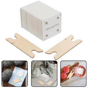 5 Sets Brettchenweben Mit Schiffchen Karten Tablet Strickwerkzeuge - Bild 1 von 12