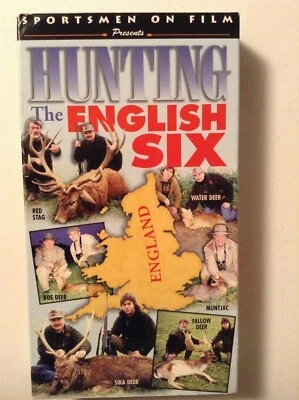 Hunting the English Six VHS - Roe Fallow Sika Muntjacsi Red Stag Water Deer - Image 1 of 4