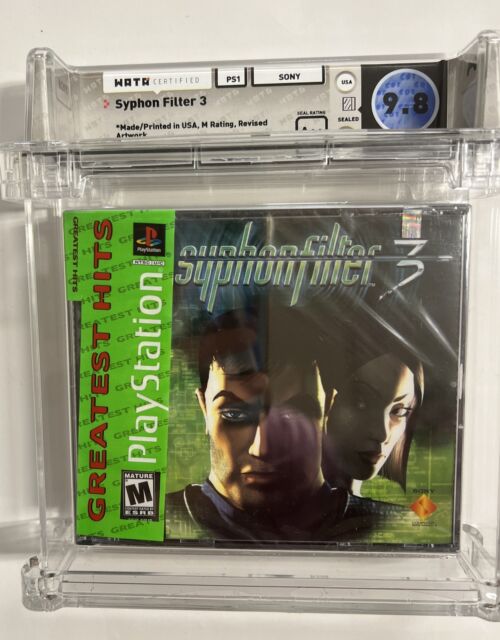 Syphon Filter 3 [Original Artwork, UPC Punched, 9/11 Edition], Lot  #18018