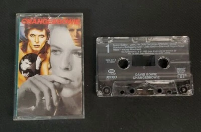 Changesbowie by David Bowie (Cassette, 1990, Rykodisc) Small Cover Crack — 第 1/4 张图片