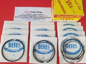 Volkswagen Rabbit Scirocco Dasher 1.6 & Audi Fox 1.6 Piston Ring Set 2.0x2.5x5 - Picture 1 of 4