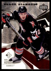 2003-04 Upper Deck Black Diamond #42 Ales Kotalik 7HDRGy