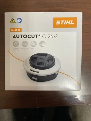 Cabezal recortador STIHL corte automático C26-2 4002 710 2169 velocidad carga Foto 1 de 4