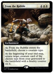 1x - From the Rubble - Extended Art #40 - CMR: The Lost Caverns of Ixalan MTG - Bild 1 von 1