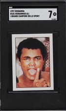 Muhammad Ali 1997 Edigamma Grandi Campioni Dello Sport SGC 7 Card Clay Boxing