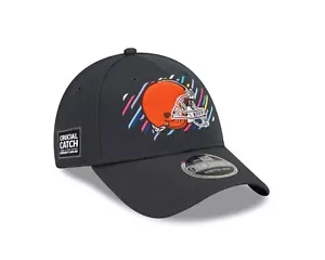 Cappello regolabile ufficiale Cleveland Browns New Era NFL Crucial Catch 9QUARANTA - Foto 1 di 7