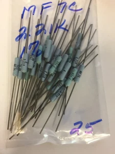 MF7C 2.21K OHM 1% RESISTENZE 25 PZ NOS - Foto 1 di 1