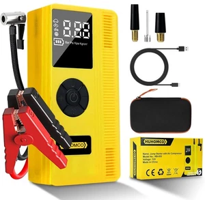 7-in-1 3000A Auto Starthilfe Power Pack mit 150 PSI Luftkompressor Reifen - Bild 1 von 7