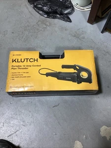 Enhebradora de tubería con cable portátil Klutch 12A 120 V -1/2”-1-1/4” modelo de tubería #5793484 - Imagen 1 de 5