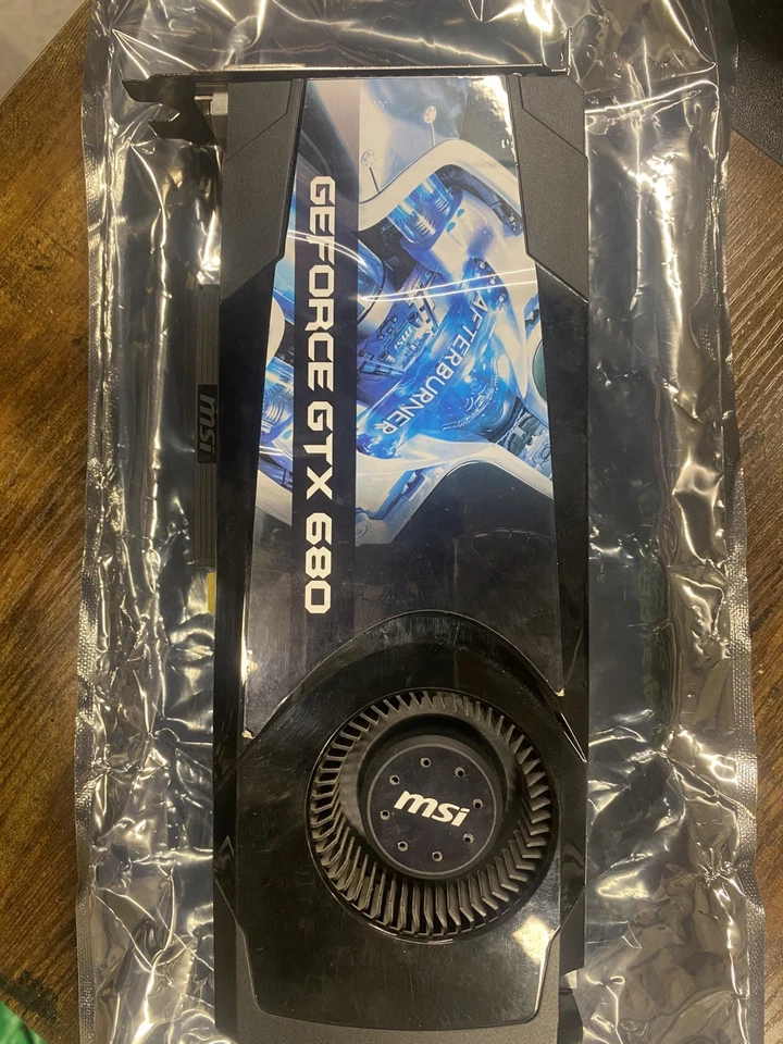 MSI Nvidia GeForce GTX 680 2GB MSI Afterburner Graphics Card N680GTX-PM2D2GD5 - Image 1 of 4