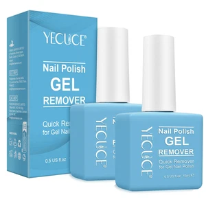Gel Nail Polish Remover, (2Pcs) Gel Polish Remover for Nails, No Need for Foil,  - Picture 1 of 12