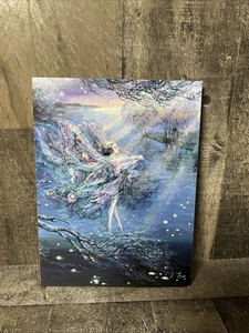 Josephine Wall HB Greeting Card Enchanted Universe Fairy ButterflyCollector Card - Picture 1 of 5